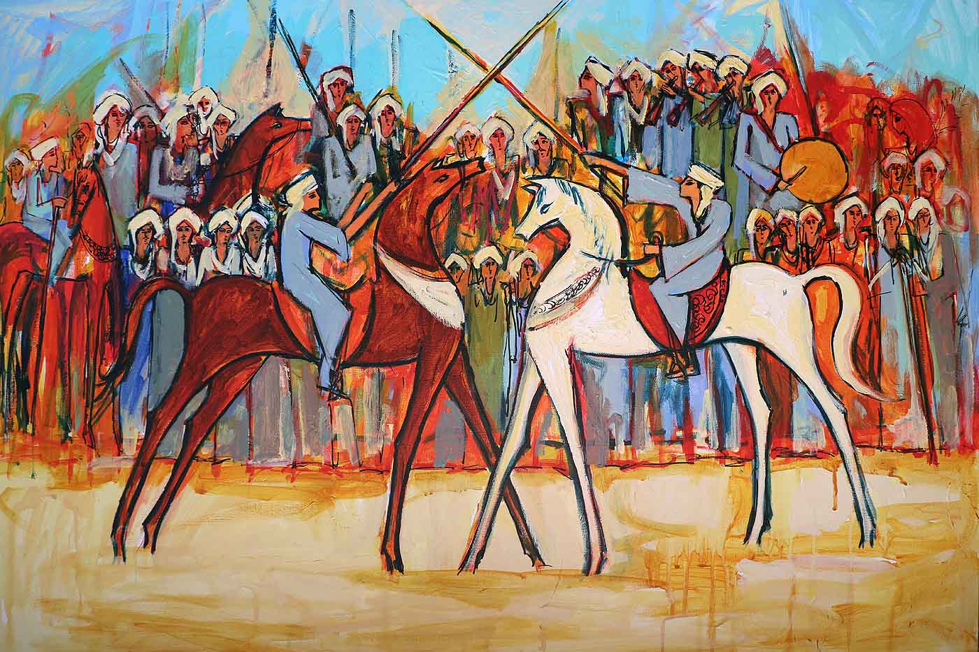 Alaa Awad - Artist - painting