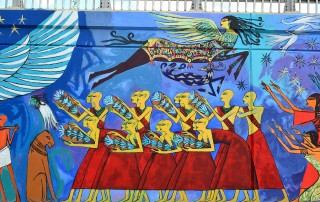 Mural by artist Alaa Awad from Luxor