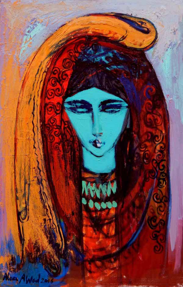 Alaa Awad – Painting – Portrait