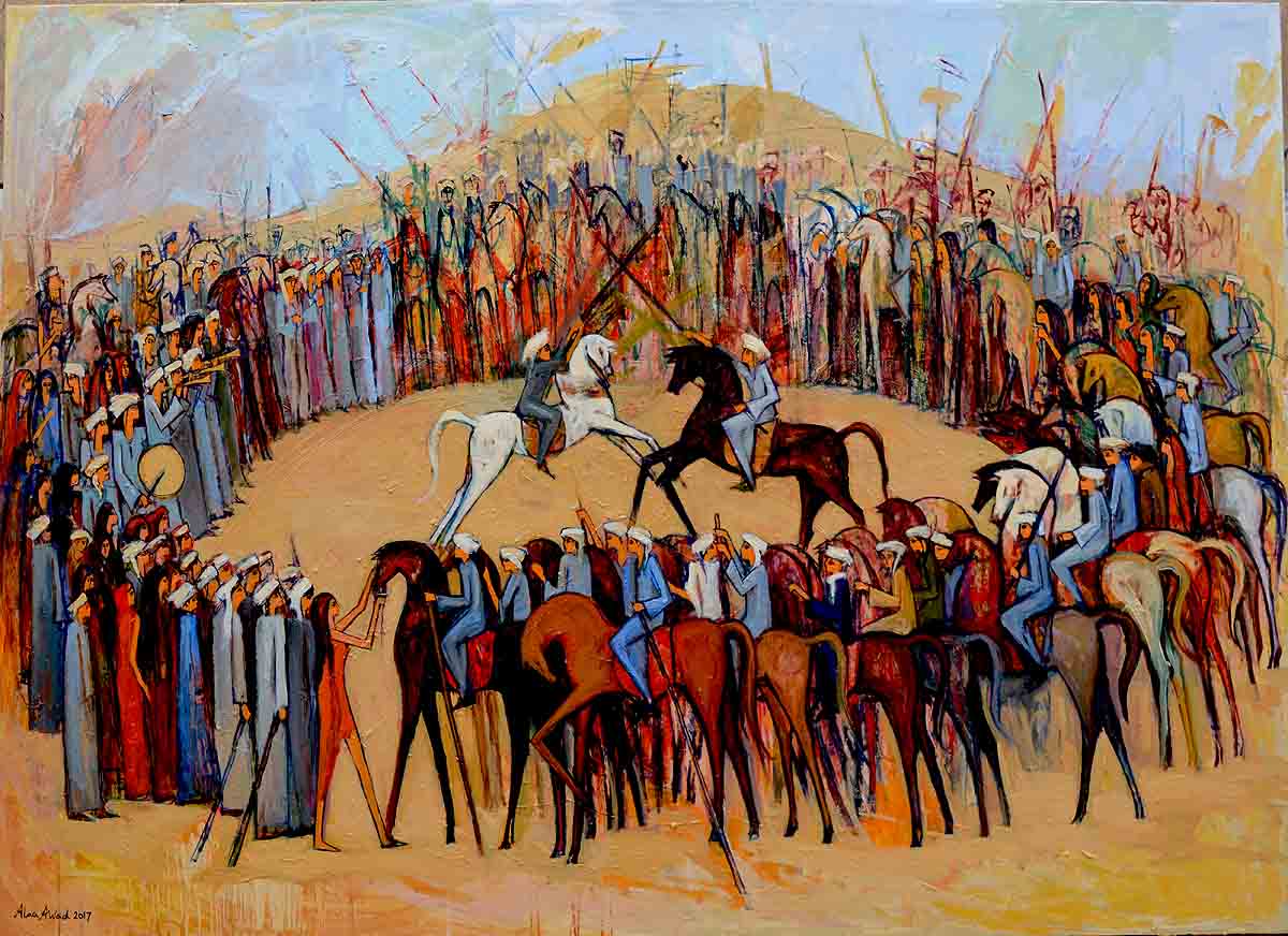Alaa Awad - painting