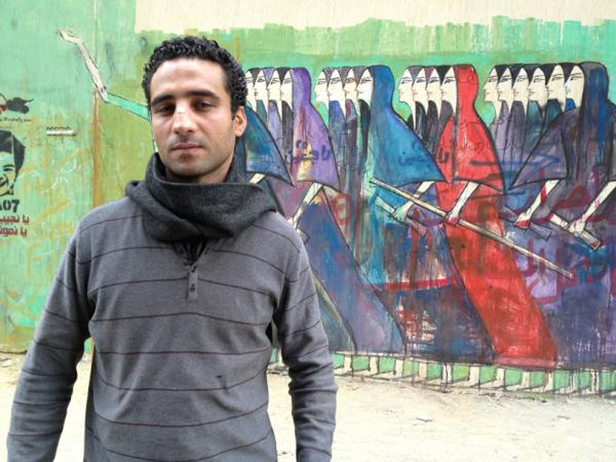 Alaa Awad - Murals - mohamed mahmoud street – Cairo Egypt