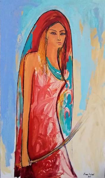 alaa awad - the artist - علاء عوض - painting