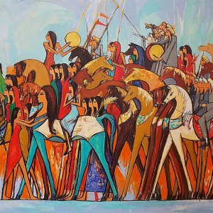 Alaa Awad - painting