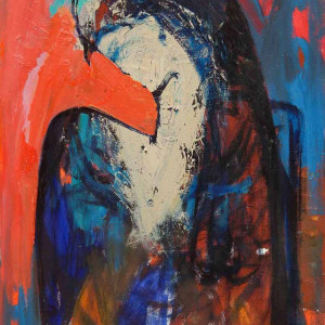 Alaa Awad - painting Alaa Awad - portrait 2016