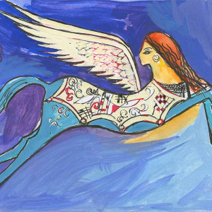 Elborak - 10 cm x 15 cm - watercolor on paper