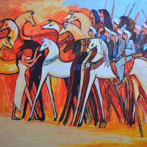 Alaa Awad - painting Alaa Awad - painting