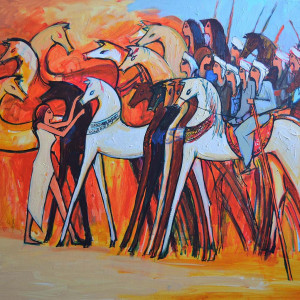 Alaa Awad - painting Alaa Awad - painting