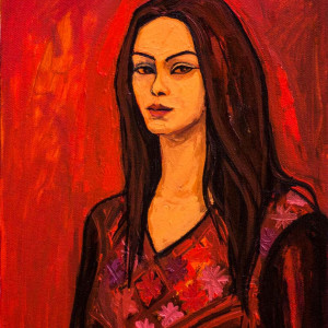 Alaa Awad - painting - 2019 Alaa Awad - painting - 2019