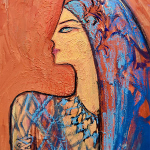 alaa awad - the artist - علاء عوض - painting