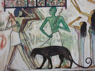 Alaa Awad - Mural - Cairo / Egypt Alaa Awad - Mural - Cairo / Egypt