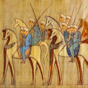 alaa awad - the artist - علاء عوض - painting on Papyrus alaa awad - the artist - علاء عوض - painting on Papyrus