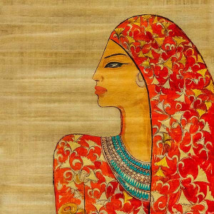 alaa awad - the artist - علاء عوض - painting on Papyrus alaa awad - the artist - علاء عوض - painting on Papyrus